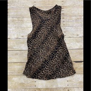 Saint Laurent Leopard Tank - 36 - Small